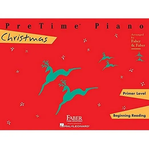 Pretime Piano Christmas, Primer Level: Beginnning Reading (Faber Piano Adventures)