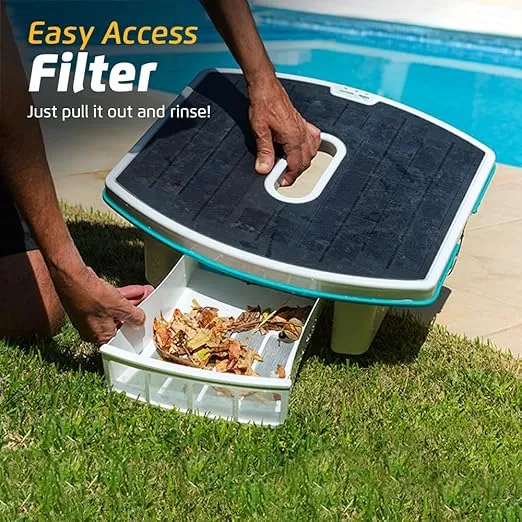 Dolphin Skimmi Automated Pool Skimmer with Wi-Fi —Intelligently Cleans Water Surface with Smart Sensors — Lightweight with Simple Filter Maintenance — Ideal for All Pool Types Up to 60 Ft in Length