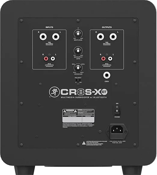Mackie CR8S-XBT 8 inch Multimedia Subwoofer with Bluetooth