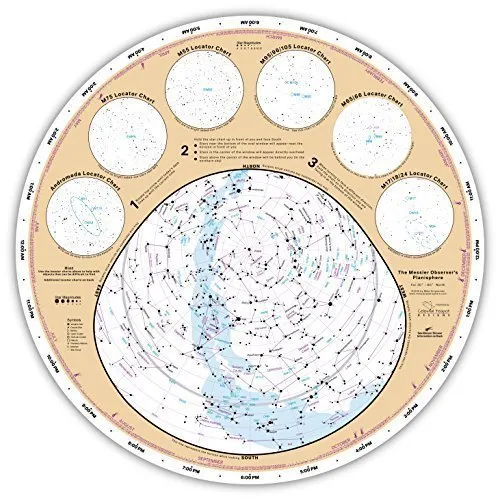 Messier Observer's Planisphere