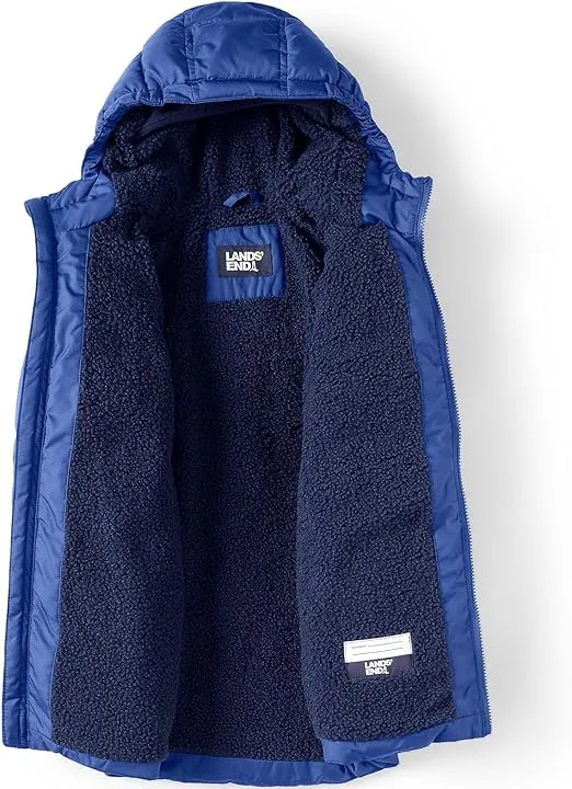 Lands' End Boys Fleece Lined Coat
