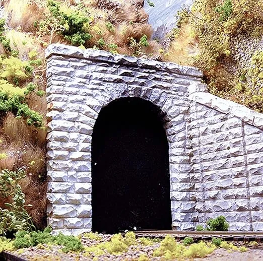 HO Scale Single Cut Stone Tunnel Portal