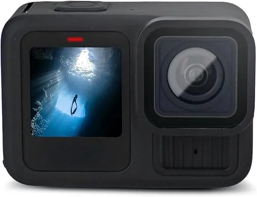 GoPro HERO13 (Hero 13) Black - with 50 Piece Accessory Kit and 2 Extra Batteries + 64GB Card - Waterproof Action Camera - 5.3K HDR, 27MP Photos, 1/1.9" Sensor, Live Streaming, Webcam, Stabilization