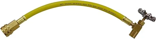 Mastercool 85525 R134A Recharge Kit, Yellow