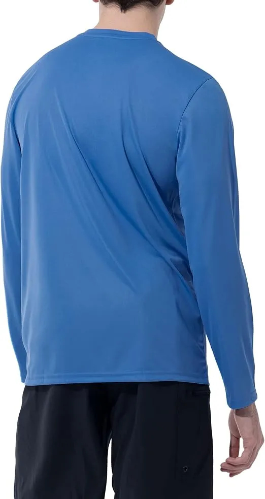 Guy Harvey Men's Long Sleeve Performance Sun Protection Shirt SPF UPF 30+
