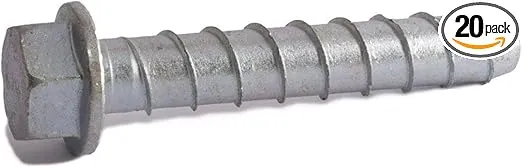 Simpson Strong-Tie THD50800H Titen HD 1/2 in. x 8 in. Heavy-Duty Screw Anchor (20-Qty)
