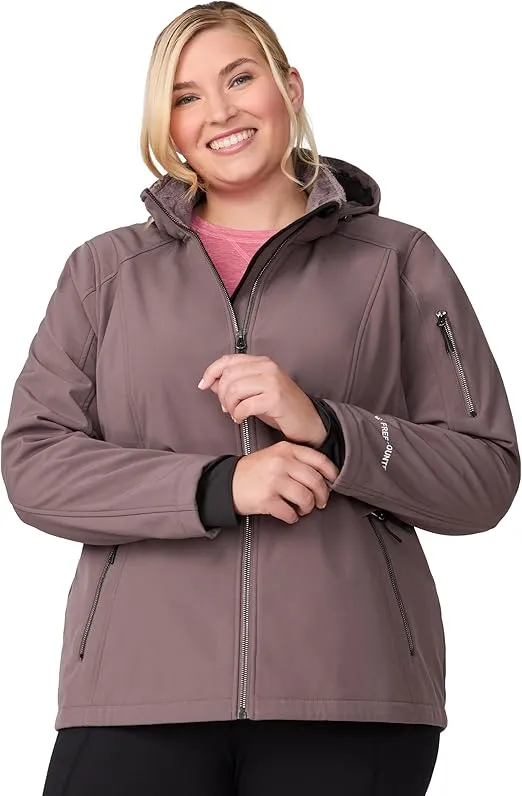 Free Country Women's Plus Size Aeris II Super Softshell® Jacket