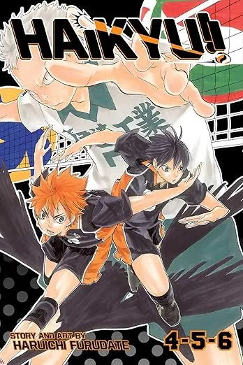 Haikyu!! (3-in-1 Edition), Vol. 2: Includes vols. 4, 5 & 6 (2)