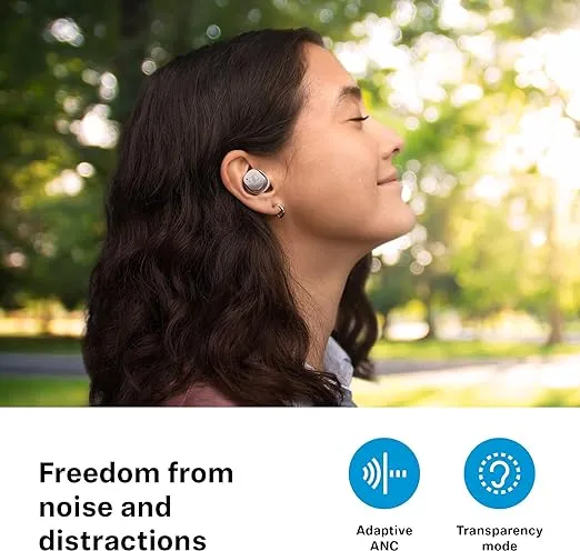 Sennheiser MOMENTUM True Wireless 4 Smart Earbuds with Bluetooth 5.4, Crystal-Clear Sound, Comfortable Design, 30-Hour Battery Life, Adaptive ANC, LE Audio and Auracast - Black Copper