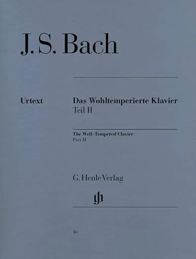 Bach: The Well-Tempered Clavier - Part II, BWV 870-893 (Multilingual Edition)