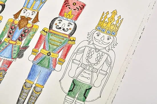 Johanna's Christmas: A Festive Coloring Book for Adults