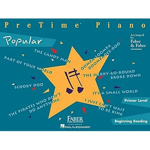 PreTime Piano Popular - Primer Level (Pretime Piano Series)