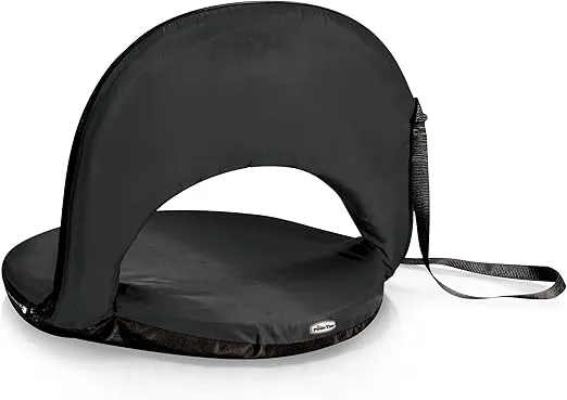 ONIVA - a Picnic Time brand - Oniva Stadium Seat - Reclining Bleacher Seat with Back Support - Portable Recreation Recliner - Beach Seat