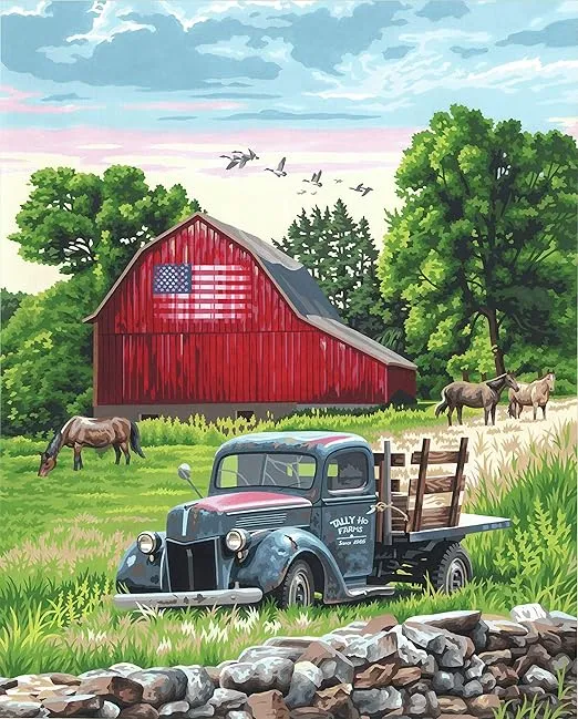 Dimensions Paint by Number SMMR, Summer Farm