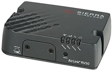 Sierra Wireless AirLink Raven RV50 Industrial LTE Gateway with Ethernet/Serial/USB/GPS - North America - AC Adapter
