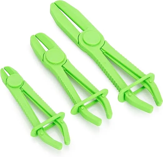 OEMTOOLS 24689 3 Piece Hose Pinching Pliers Set Hose Clamp Pliers Automotive Hose Pincher Tool Securely Seals Hoses for Repair Fuel Line Or Radiator Hose Clamp Pliers, Coolant Hose Pinch Pliers
