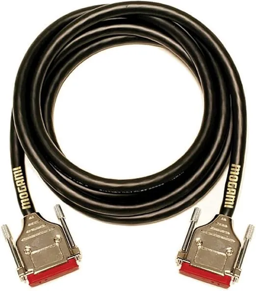 Mogami Gold DB25-DB25 8-channel Analog Interface Cable - 1.5'
