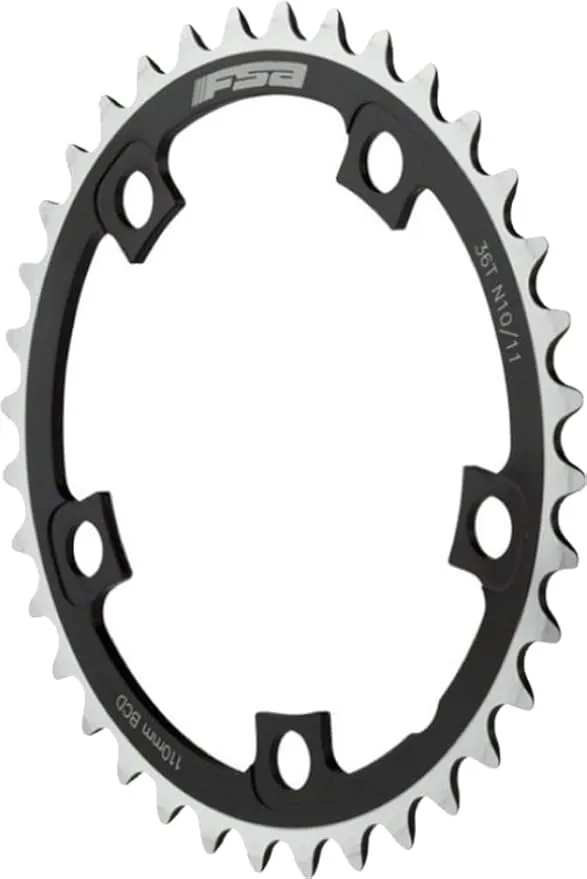FSA Pro Road N10/11 110BCD Chainring-Black, 110 x 36t
