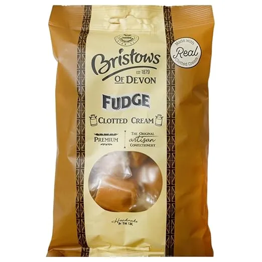 Bristows Clotted Cream Fudge 150g (Pack of 6)