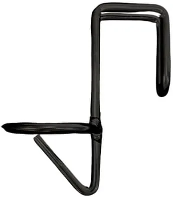 Intrepid International Over The Rail Powder Coated Bucket Hook - Secure Hanging for Buckets and More - Durable Metal Design