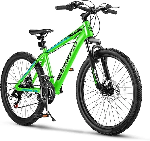 Kids Bike for Ages 7-12 Years Old Boys & Girls, 20 24 Inch Mountain Bike,7 /21Speed Teenager Children Kids' Bicycles, Multiple Colors