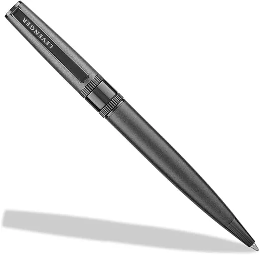 Levenger Engineer Ballpoint Pen - Grey