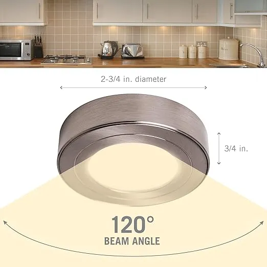 Armacost Lighting 213412 LED Puck Light, Soft White