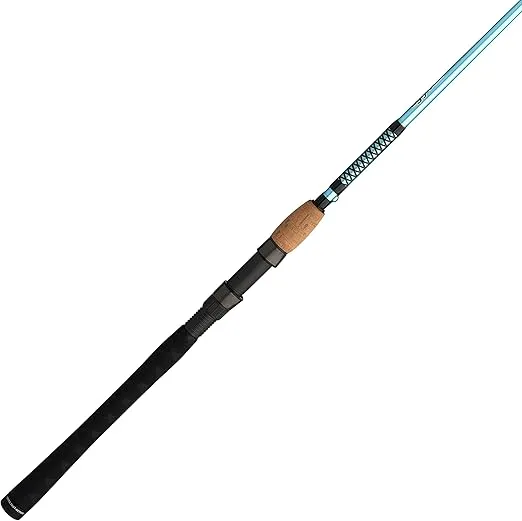 Ugly Stik Carbon Inshore Spinning Rod, Durable and Balanced Fishing Rod, 24-Ton Graphite Blank, Solid Graphite Tip for Increased Sensitivity
