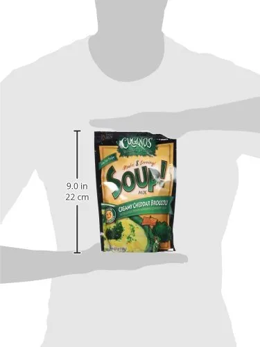 Cugino's Creamy Cheddar Broccoli Soup Mix, 6-Pack