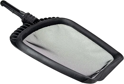 Poolmaster 21160 Swimming Pool Molded Leaf Skimmer, Premier Collection,Neutral,Medium Black