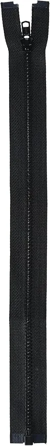 Coats Thread & Zippers F2318-BLK Medium-Weight Separating Zipper, 18", Black