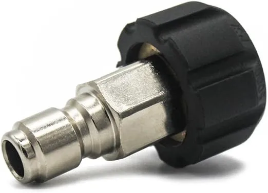 Twinkle Star Pressure Washer Quick Coupler Nipple,M22-14 5000 PSI,TWIS281