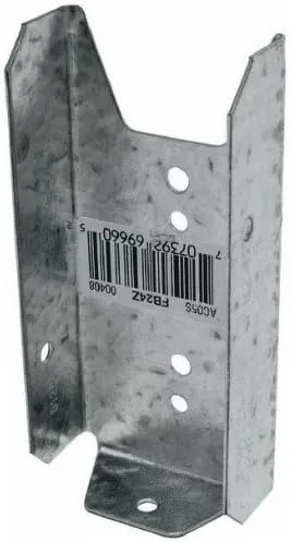 Simpson Strong-Tie FB24Z FB ZMAX Galvanized Fence Rail Bracket for 2x4 (Pack of 100)