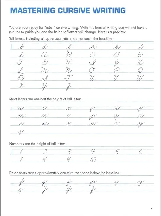 Essential Learning Products Zaner-Bloser Simplified Method Handwriting Skills Grade 5 Mastering Cursive (0229)