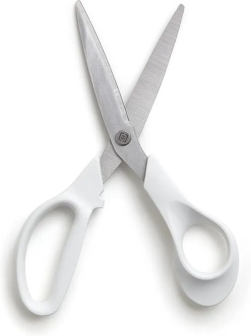 TRU RED 24380494 8 Stainless Steel Scissors, Straight Handle