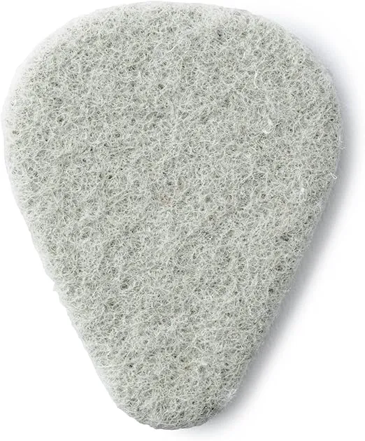 Dunlop 8012P Felt Picks Standard, Natural, 3.2mm, 3/Player's Pack