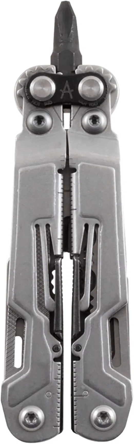 SOG PowerPint Mini Compact Stainless Steel Multi-Tool |18 Lightweight Specialty Tools & SOG Multitool Pliers Pocket Knife, Stone Wash