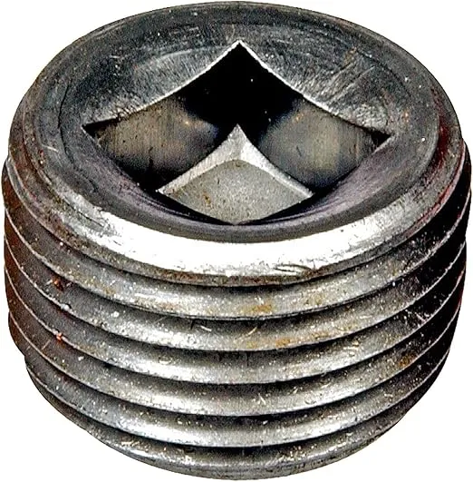 Dorman 090-092 Pipe Plug C.S. Square 1/2-14 Npt, Head Size 3/8 In. Compatible with Select Models, 5 Pack