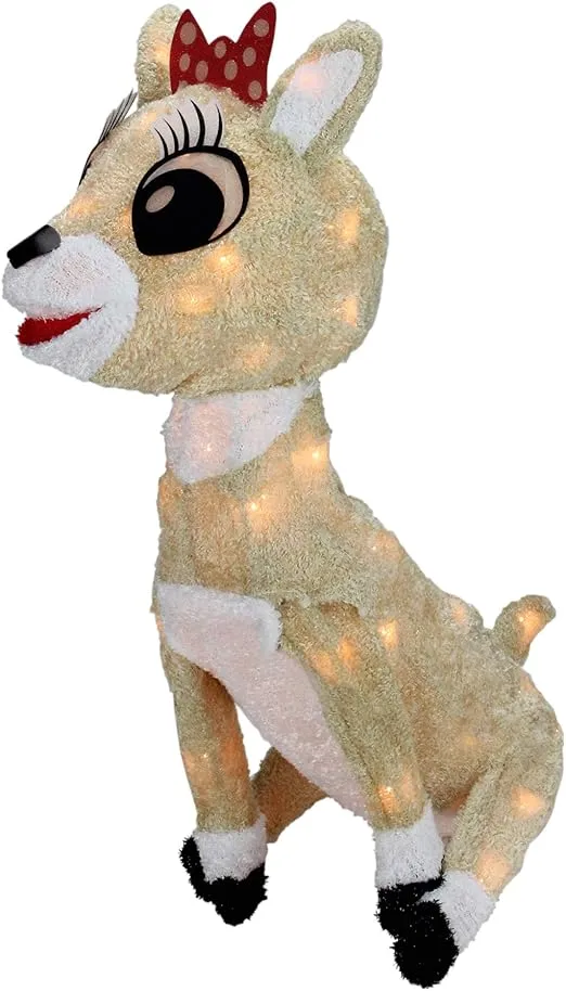 Northlight 15" Lighted Clarice Outdoor Christmas Yard Decoration
