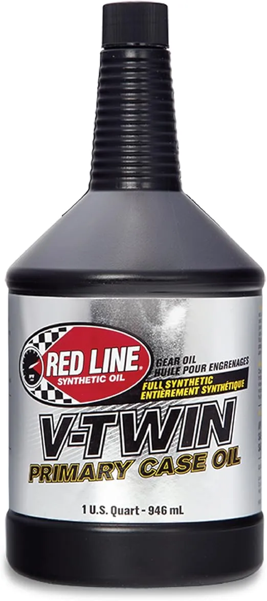 Red Line 42904 V-Twin Primary Case Oil, for use with UTVs, ATVs and Sportbikes - 1 Quart
