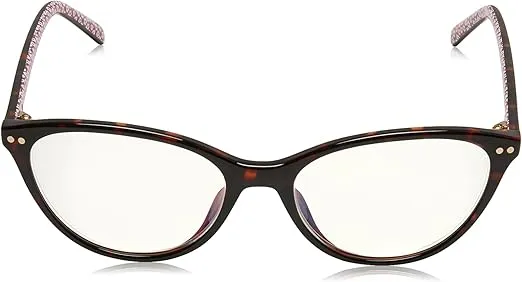 Kate Spade New York Women's Roanne Blue Light Glasses Cat Eye Reading