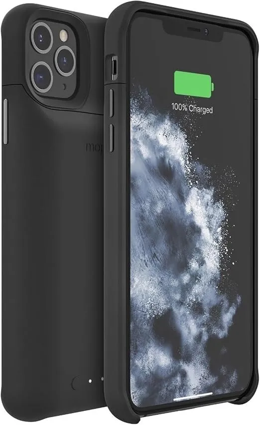 mophie 401004407 Juice Pack Access - Ultra-Slim Wireless Charging Battery Case - Made for Apple iPhone 11 Pro Max - Black
