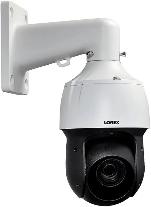 Lorex 4MP Outdoor PTZ Network Dome Camera with Color Night Vision