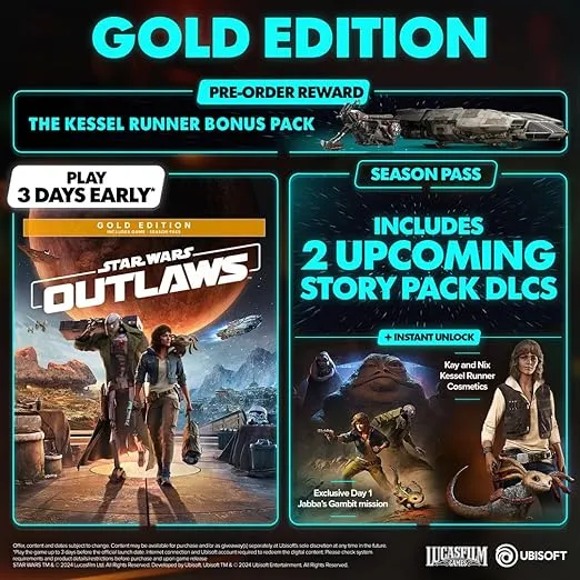 Star Wars Outlaws - Limited Edition (Amazon Exclusive), Xbox Series X