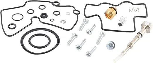All Balls Racing 26-1521 Carburetor Kit, Complete Compatible with/Replacement For Husaberg FC 450 C 2004-05, FS 450 C 2005-06, FS 450 E 2004-2008, FS 550 E 2007, FS 650 C 2004-2008, FS 650 E 2004-2008