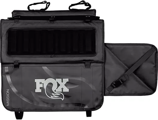 Fox Shox Mission Tailgate Pad, 2-Bike, Black