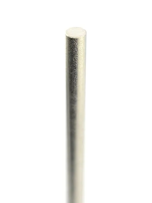K&S Precision Metals K & S 87139 Round Stainless Steel Rod, 1/4" OD, Steel