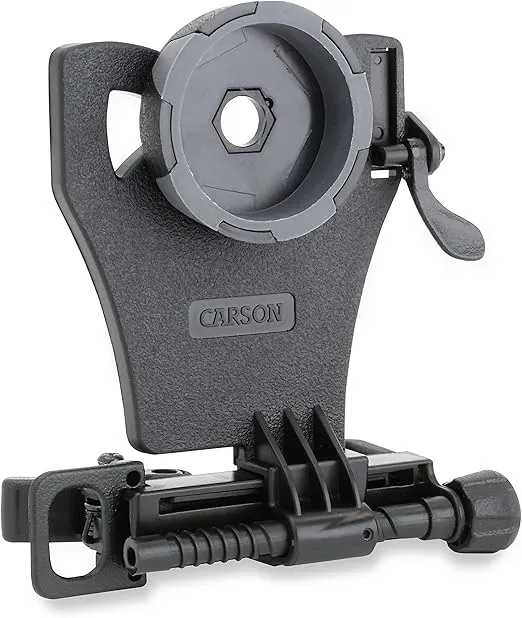 Carson HookUpz Universal Smartphone Digiscoping Adapter for Most Full Sized Binoculars (IB-700) XX-Large