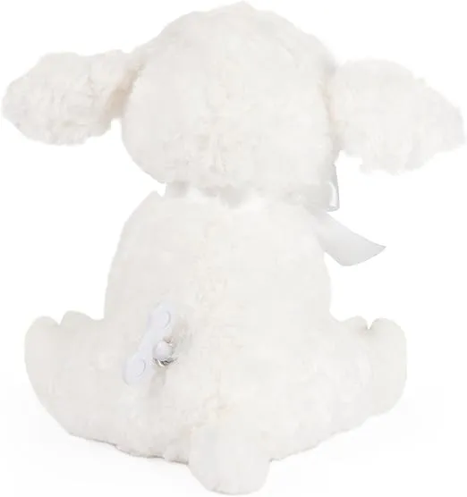 GUND Baby Lena Lamb Keywind Musical Plush, Plays Brahms’ Lullaby, Stuffed Animal Sensory Toy for Babies 10 Months & Up, White, 10”