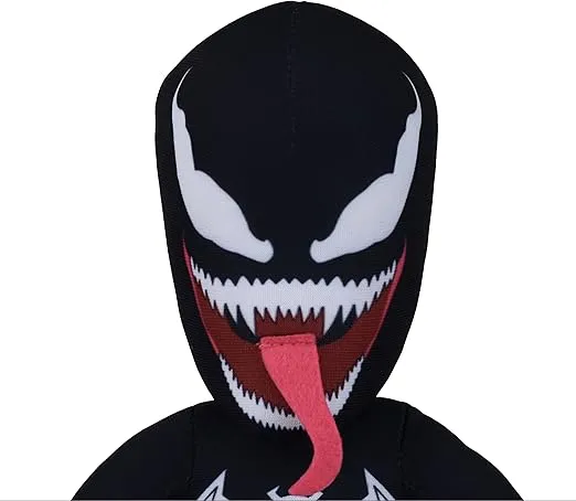 Bleacher Creatures Marvel Venom 10" Plush Figure - A Superhero for Play or Display